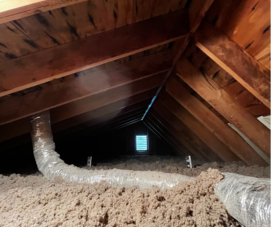Attic ventilation project after